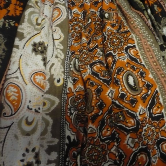 Y2K Paisley Coquette Cotton Dress - Picture 4 of 12